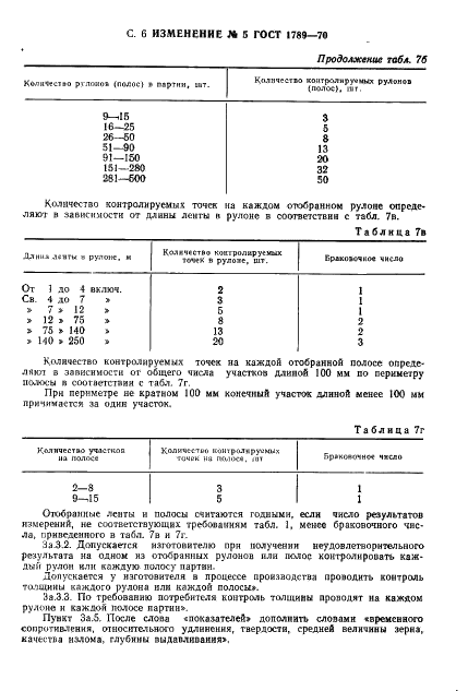 ГОСТ 1789-70 Полосы и ленты из бериллиевой бронзы. Технические условия (фото 24 из 26)