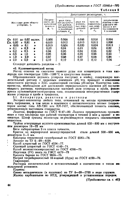 ГОСТ 15848.4-70 Руды хромовые и концентраты. Методы определения общего углерода (фото 14 из 16)