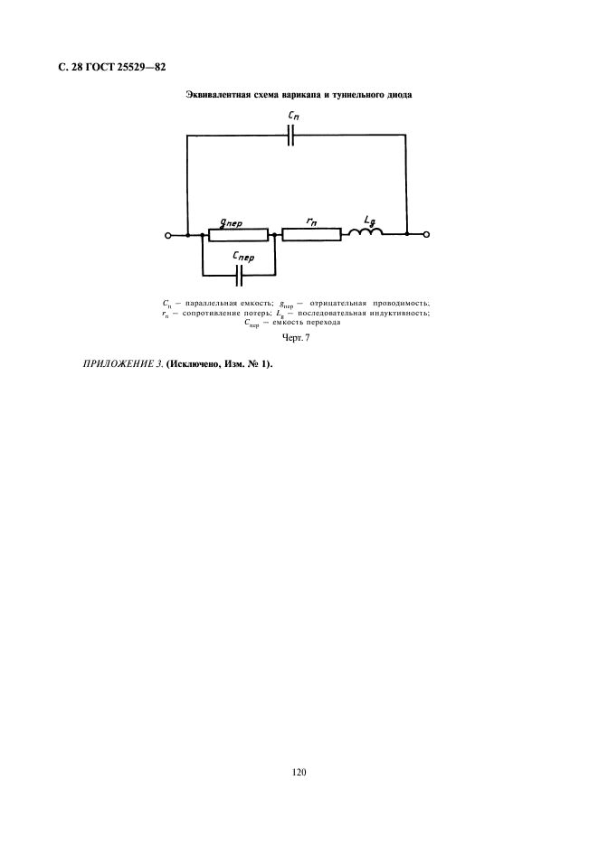 ГОСТ 25529-82 Диоды полупроводниковые. Термины, определения и буквенные обозначения параметров (фото 28 из 28)