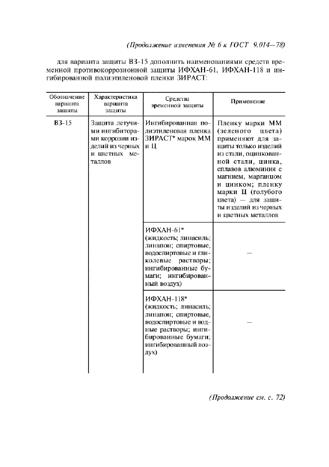 Изменение №6 к ГОСТ 9.014-78  (фото 3 из 16)