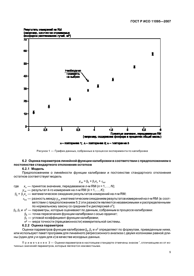 ГОСТ Р ИСО 11095-2007 Статистические методы. Линейная калибровка с использованием образцов сравнения (фото 9 из 36)