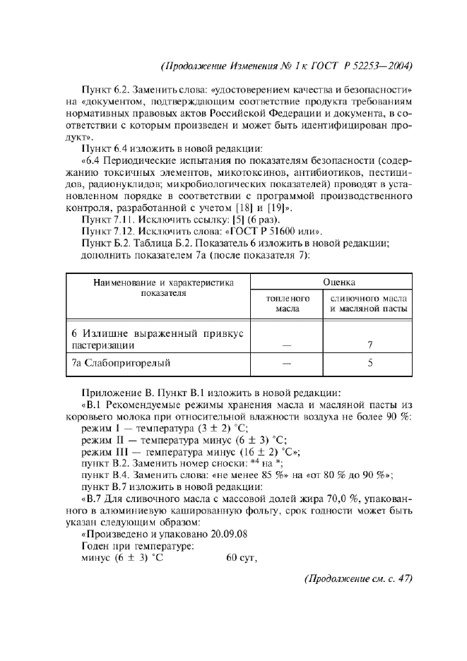Изменение №1 к ГОСТ Р 52253-2004  (фото 6 из 7)