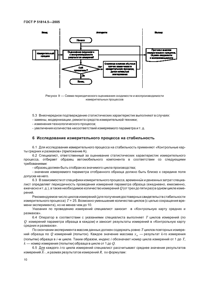 ГОСТ Р 51814.5-2005 Системы менеджмента качества в автомобилестроении. Анализ измерительных и контрольных процессов (фото 14 из 54)