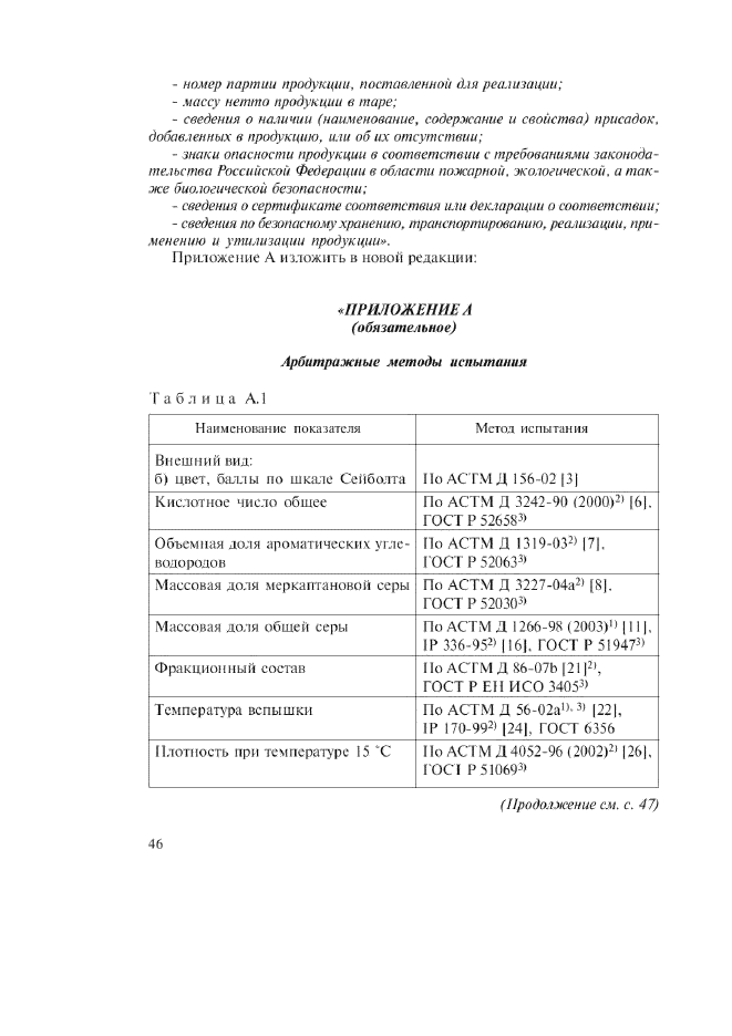 Изменение №1 к ГОСТ Р 52050-2006  (фото 3 из 4)