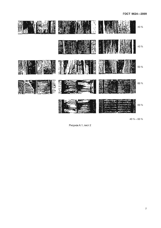 ГОСТ 9624-2009 Древесина слоистая клееная. Метод определения предела прочности при скалывании (фото 11 из 16)