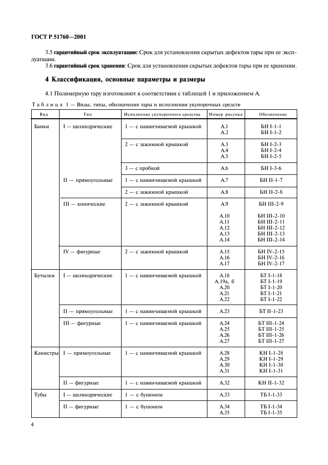 ГОСТ Р 51760-2001 Тара потребительская полимерная. Общие технические условия (фото 7 из 50)