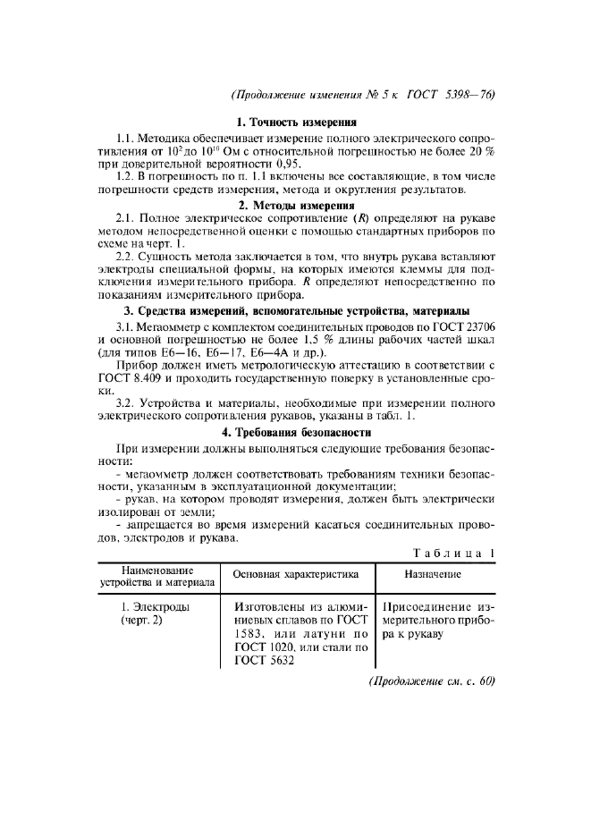 Изменение №5 к ГОСТ 5398-76  (фото 3 из 6)