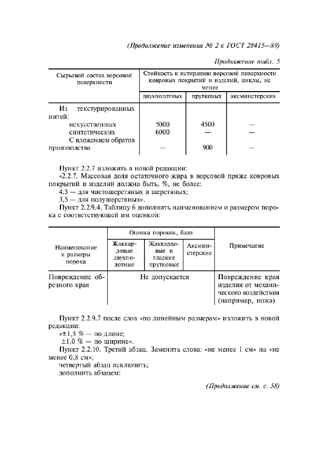 Изменение №2 к ГОСТ 28415-89  (фото 4 из 5)