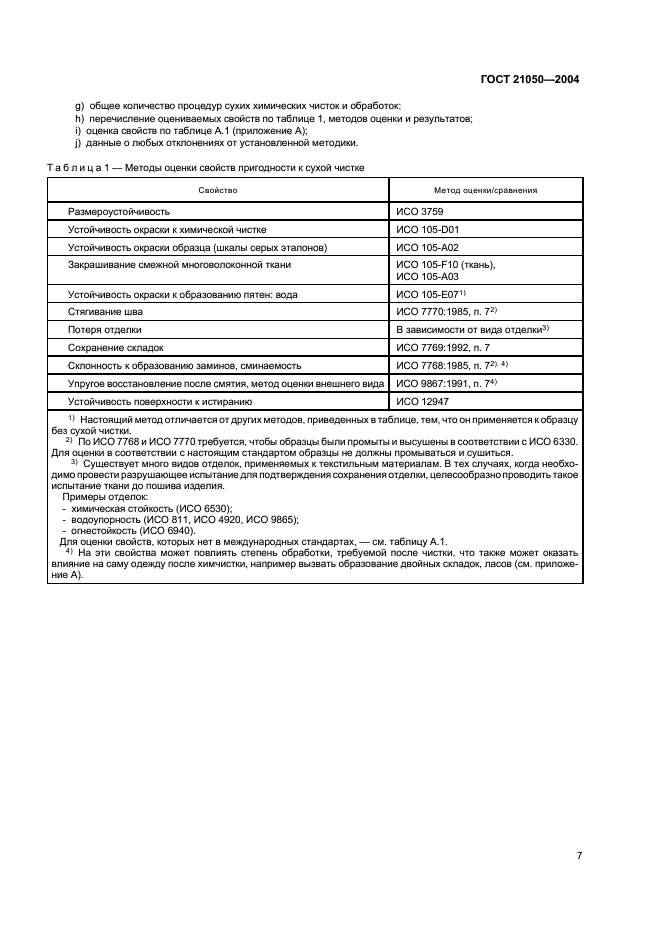 ГОСТ 21050-2004 Ткани для спецодежды. Метод определения устойчивости к сухой химической чистке (фото 9 из 16)