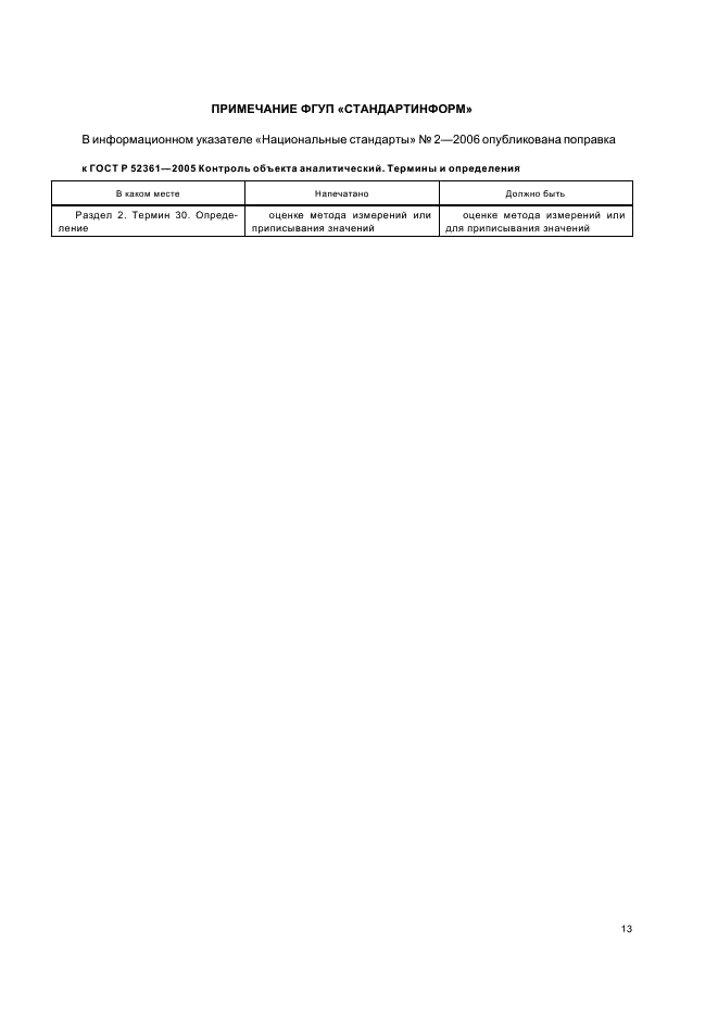 ГОСТ Р 52361-2005 Контроль объекта аналитический. Термины и определения (фото 17 из 18)
