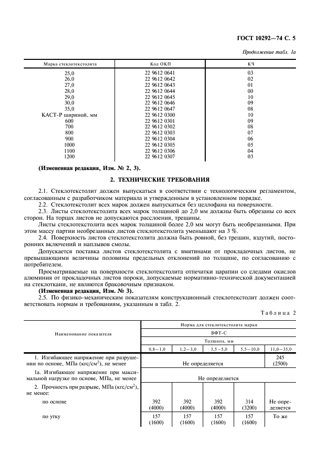 ГОСТ 10292-74 Стеклотекстолит конструкционный. Технические условия (фото 7 из 16)