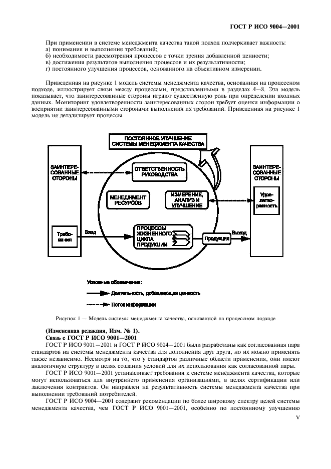 ГОСТ Р ИСО 9004-2001 Системы менеджмента качества. Рекомендации по улучшению деятельности (фото 5 из 54)