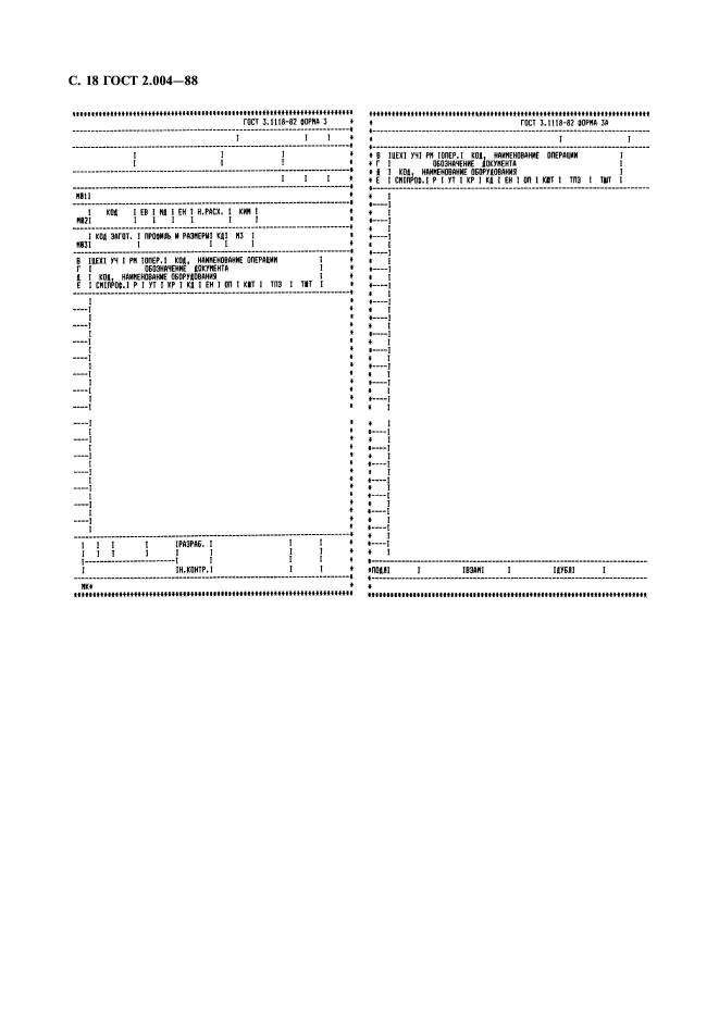 ГОСТ 2.004-88 Единая система конструкторской документации. Общие требования к выполнению конструкторских и технологических документов на печатающих и графических устройствах вывода ЭВМ (фото 19 из 23)