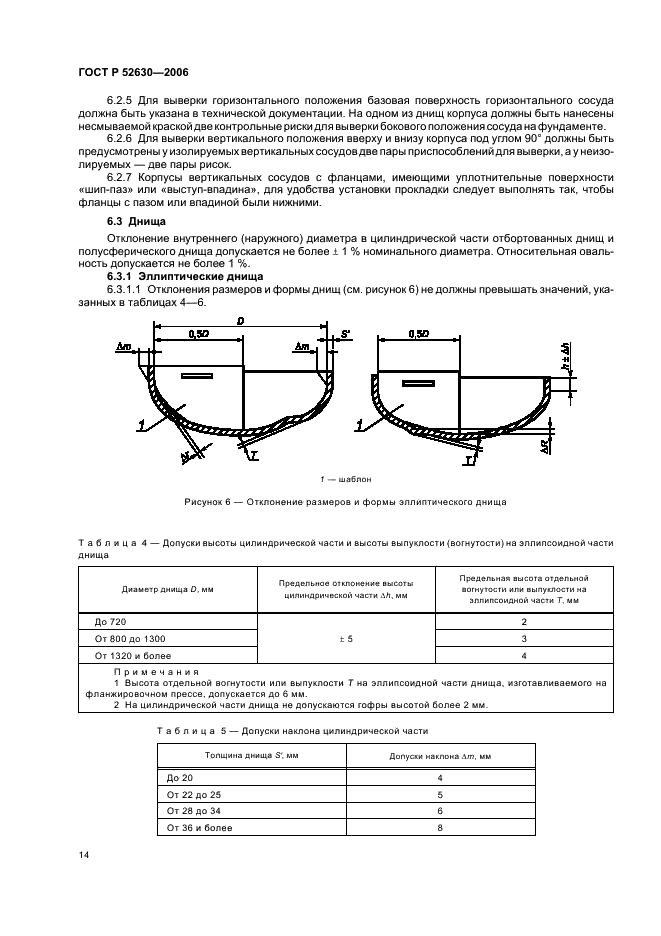 ГОСТ Р 52630-2006 Сосуды и аппараты стальные сварные. Общие технические условия (фото 18 из 82)