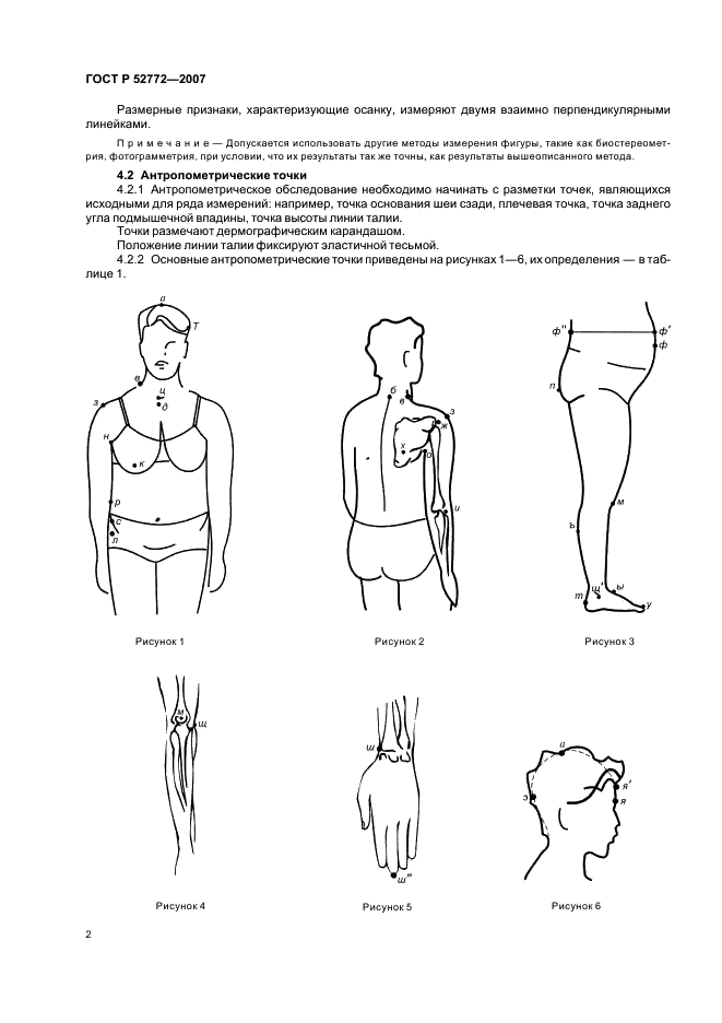 ГОСТ Р 52772-2007 Классификация типовых фигур женщин особо больших размеров (фото 4 из 20)