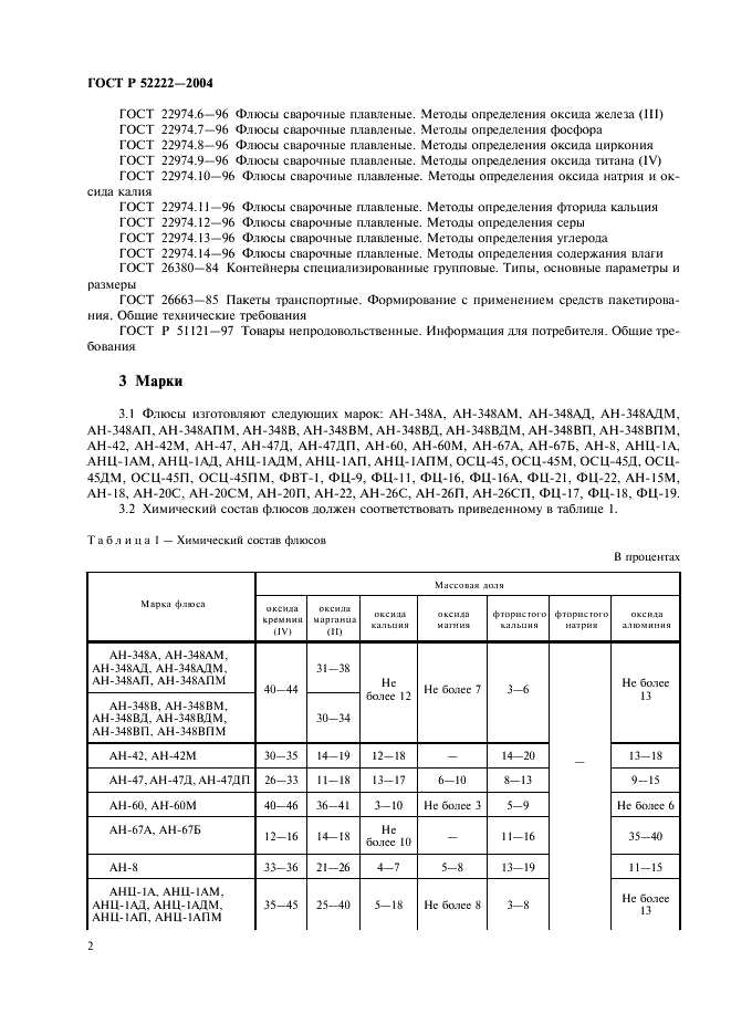 ГОСТ Р 52222-2004 Флюсы сварочные плавленые для автоматической сварки. Технические условия (фото 6 из 16)