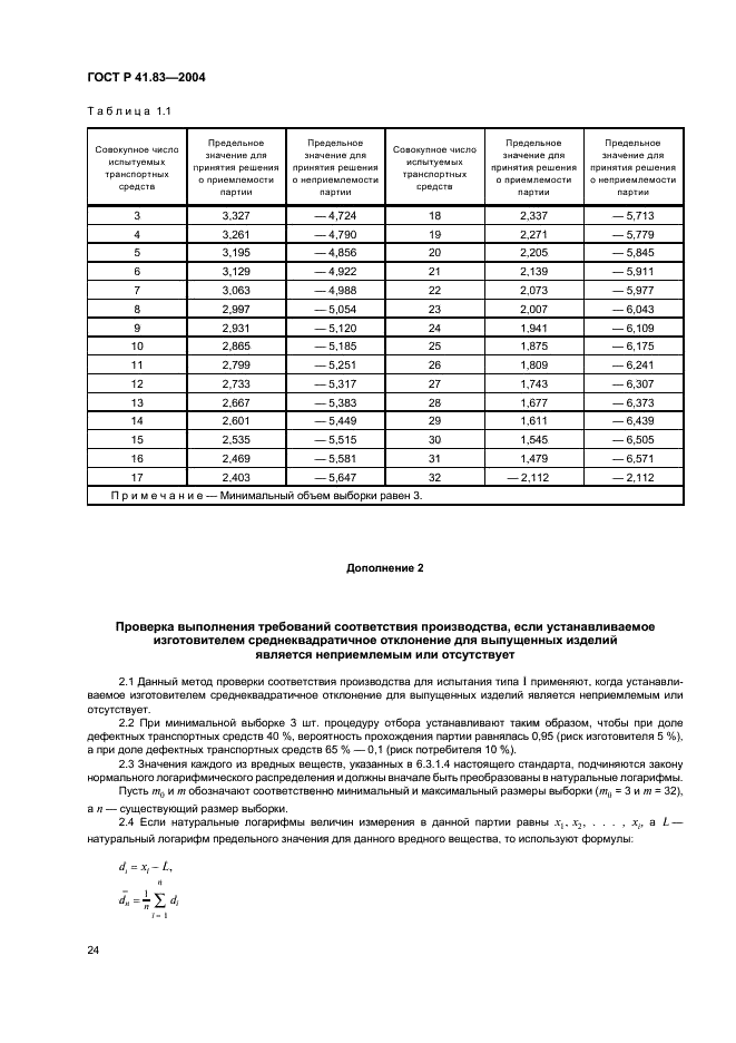 ГОСТ Р 41.83-2004 Единообразные предписания, касающиеся сертификации транспортных средств в отношении выбросов вредных веществ в зависимости от топлива, необходимого для двигателей (фото 28 из 150)