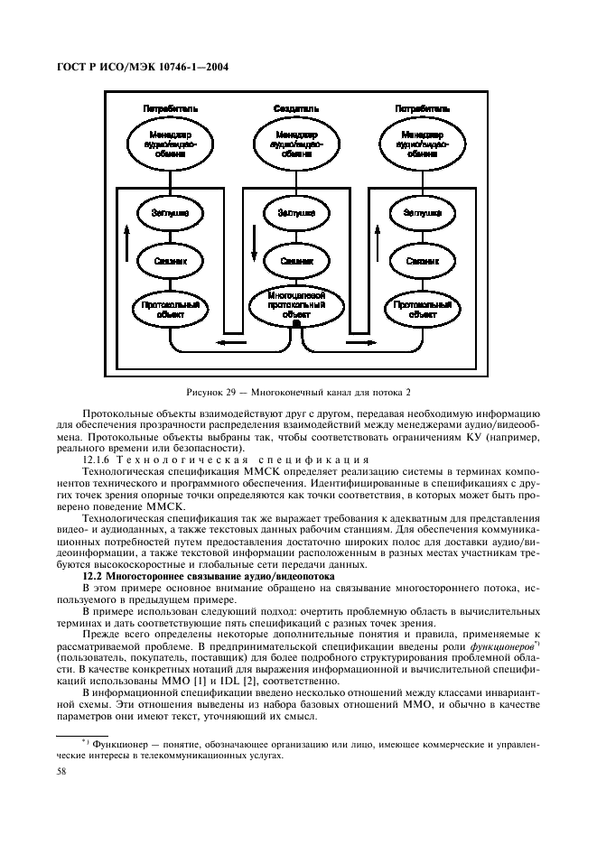 ГОСТ Р ИСО/МЭК 10746-1-2004 Информационная технология. Открытая распределенная обработка. Базовая модель. Часть 1. Основные положения (фото 63 из 81)