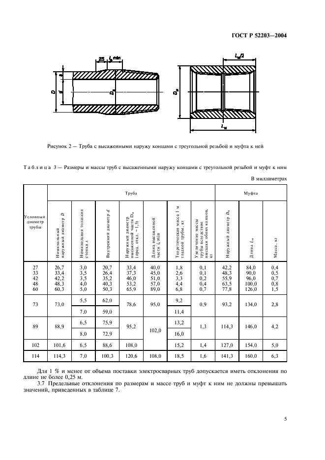 ГОСТ Р 52203-2004 Трубы насосно-компрессорные и муфты к ним. Технические условия (фото 8 из 53)