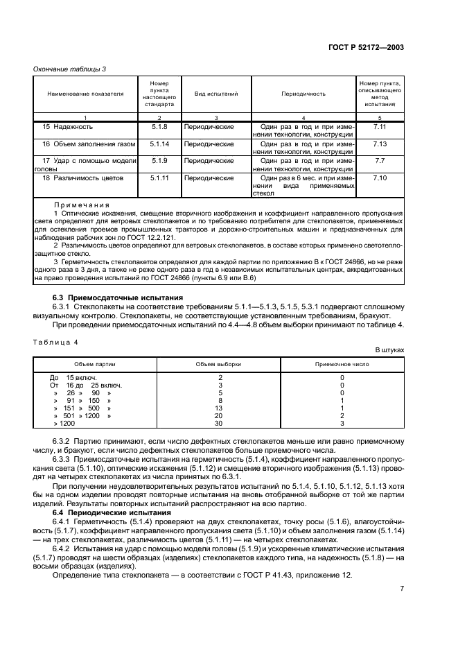 ГОСТ Р 52172-2003 Стеклопакеты для наземного транспорта. Технические условия (фото 11 из 16)