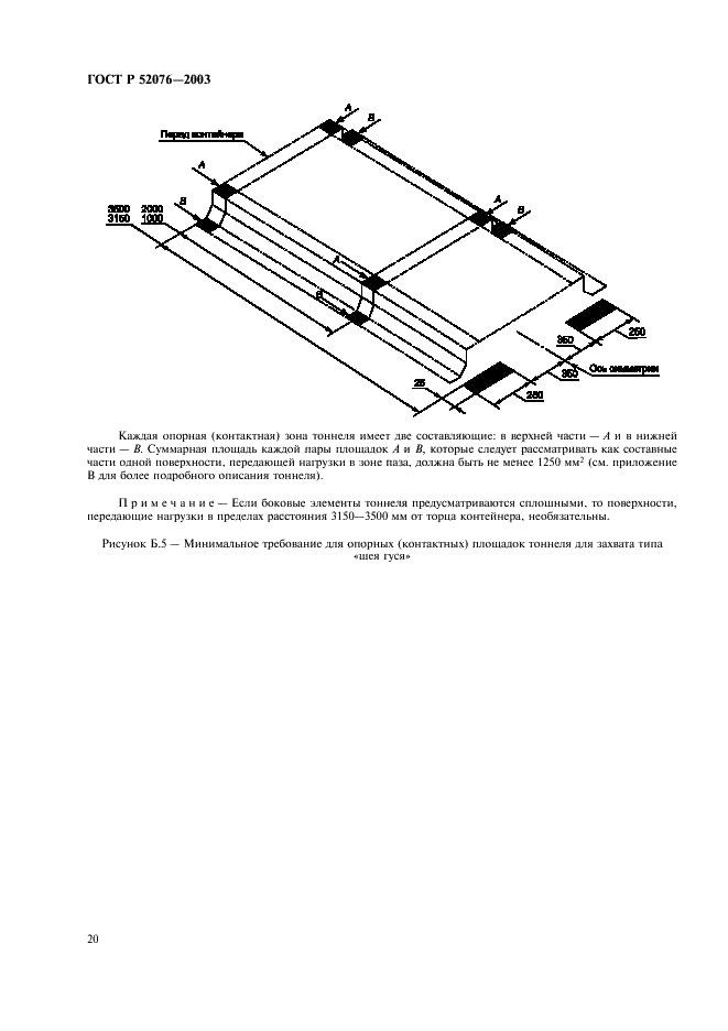 ГОСТ Р 52076-2003 Контейнеры грузовые серии 1. Технические требования и методы испытаний. Часть 3. Контейнеры-цистерны для жидкостей, газов и сыпучих грузов под давлением (фото 23 из 27)