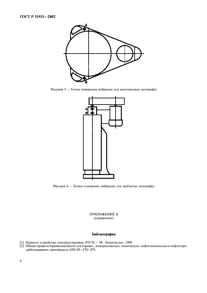 ГОСТ Р 51931-2002 Центрифуги промышленные. Требования безопасности. Методы испытаний (фото 11 из 13)