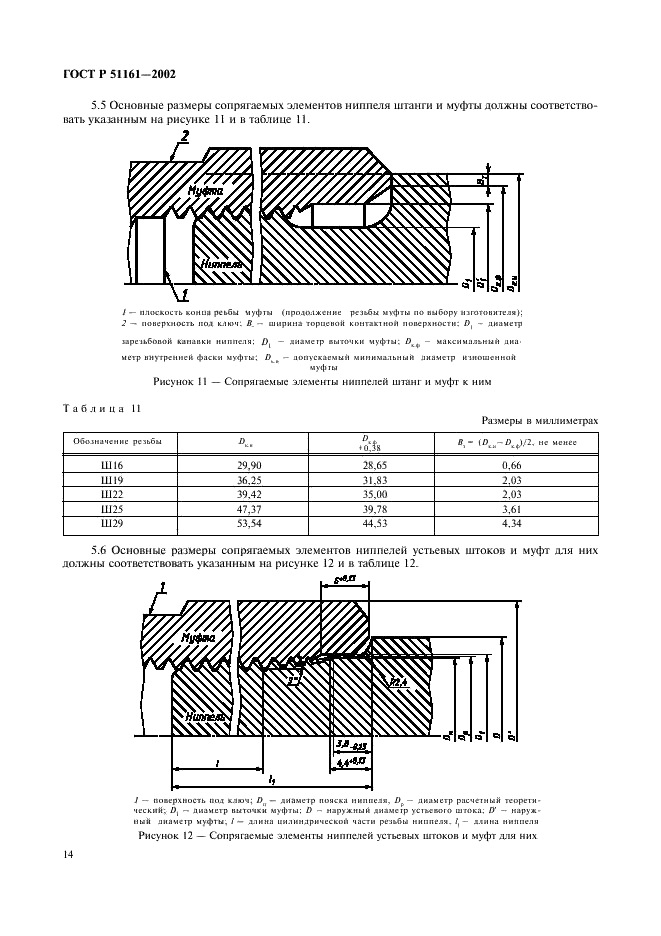 ГОСТ Р 51161-2002 Штанги насосные, устьевые штоки и муфты к ним. Технические условия (фото 17 из 48)