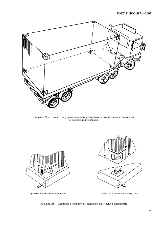 ГОСТ Р ИСО 3874-2002 Контейнеры грузовые серии 1. Перегрузка и крепление (фото 28 из 57)