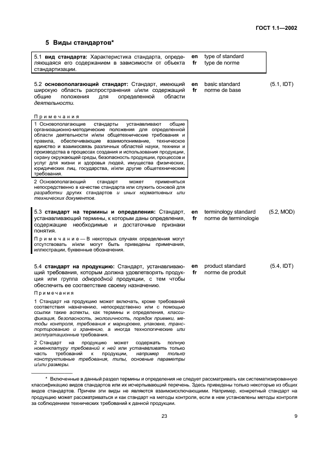ГОСТ 1.1-2002 Межгосударственная система стандартизации. Термины и определения (фото 15 из 36)