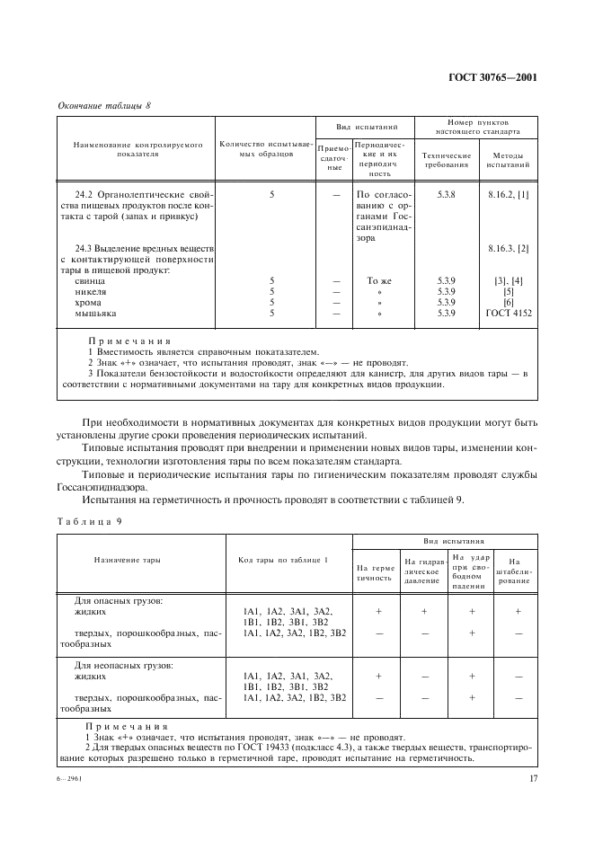 ГОСТ 30765-2001 Тара транспортная металлическая. Общие технические условия (фото 20 из 62)