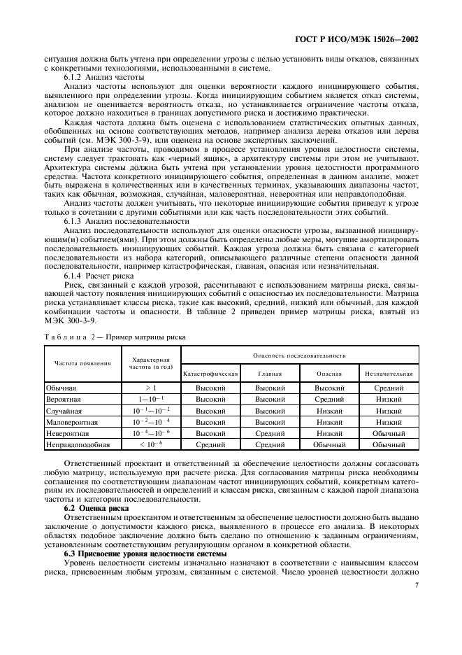 ГОСТ Р ИСО/МЭК 15026-2002 Информационная технология. Уровни целостности систем и программных средств (фото 10 из 15)