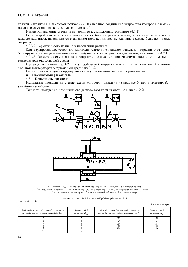 ГОСТ Р 51843-2001 Устройства контроля пламени для газовых аппаратов. Термоэлектрические устройства контроля пламени. Общие технические требования и методы испытаний (фото 13 из 23)