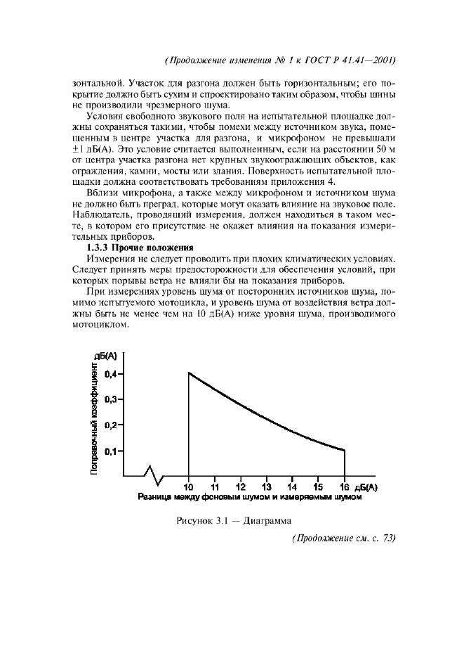 ГОСТ Р 41.41-2001 Единообразные предписания, касающиеся официального утверждения мотоциклов в связи с производимым ими шумом (фото 25 из 39)