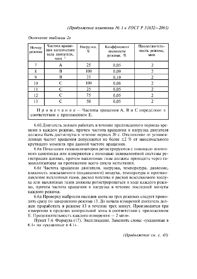 Изменение №1 к ГОСТ Р 51832-2001  (фото 4 из 6)