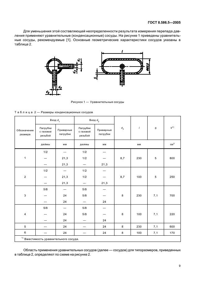 ГОСТ 8.586.5-2005 Государственная система обеспечения единства измерений. Измерение расхода и количества жидкостей и газов с помощью стандартных сужающих устройств. Часть 5. Методика выполнения измерений (фото 15 из 94)