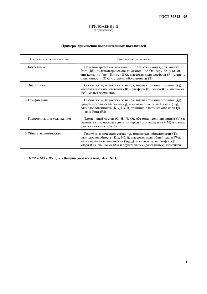 ГОСТ 30313-95 Угли каменные и антрациты (Угли среднего и высокого рангов). Кодификация (фото 14 из 15)