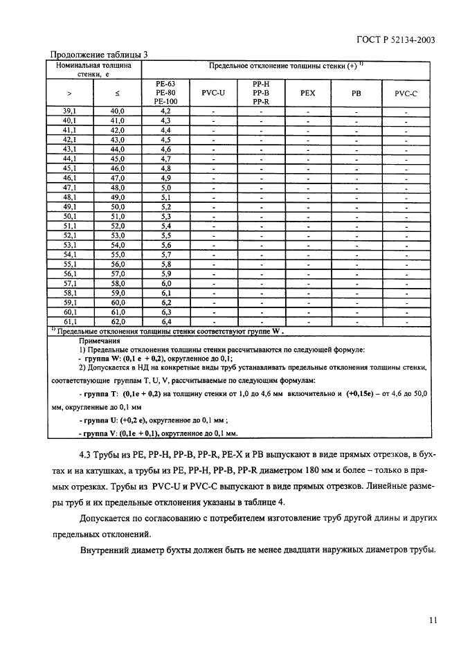 ГОСТ Р 52134-2003 Трубы напорные из термопластов и соединительные детали к ним для систем водоснабжения и отопления. Общие технические условия (фото 16 из 73)