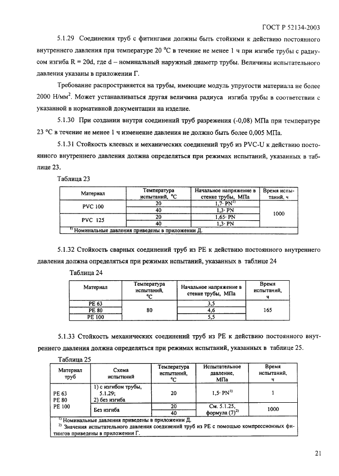 ГОСТ Р 52134-2003 Трубы напорные из термопластов и соединительные детали к ним для систем водоснабжения и отопления. Общие технические условия (фото 26 из 73)