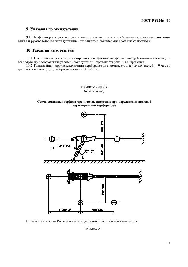 ГОСТ Р 51246-99 Перфораторы пневматические переносные. Технические требования и методы испытаний (фото 14 из 15)