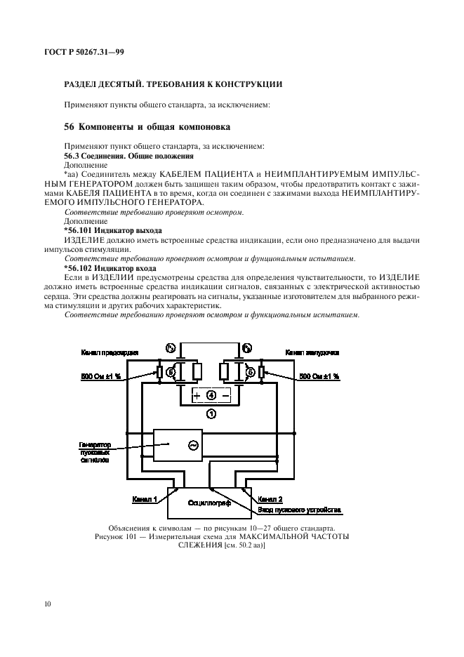 ГОСТ Р 50267.31-99 Изделия медицинские электрические. Часть 2. Частные требования безопасности к наружным кардиостимуляторам с внутренним источником питания (фото 14 из 23)