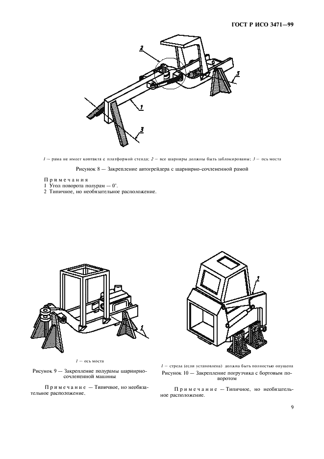ГОСТ Р ИСО 3471-99 Машины землеройные. Устройства защиты при опрокидывании. Технические требования и лабораторные испытания (фото 12 из 19)