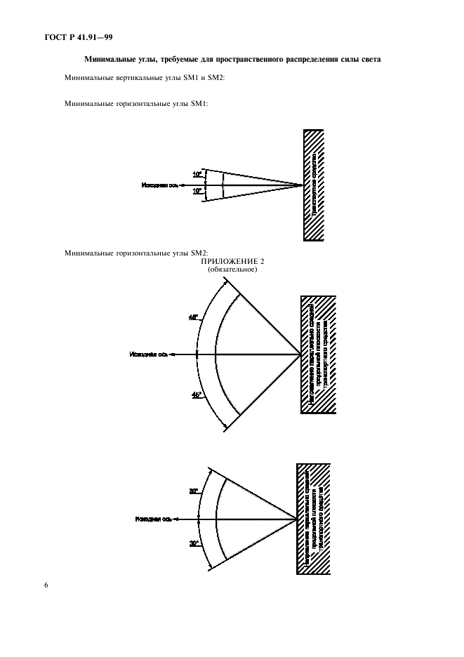 ГОСТ Р 41.91-99 Единообразные предписания, касающиеся официального утверждения боковых габаритных фонарей для механических транспортных средств и их прицепов (фото 8 из 21)