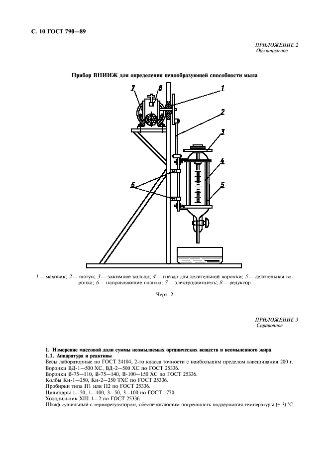 ГОСТ 790-89 Мыло хозяйственное твердое и мыло туалетное. Правила приемки и методики выполнения измерений (фото 11 из 15)