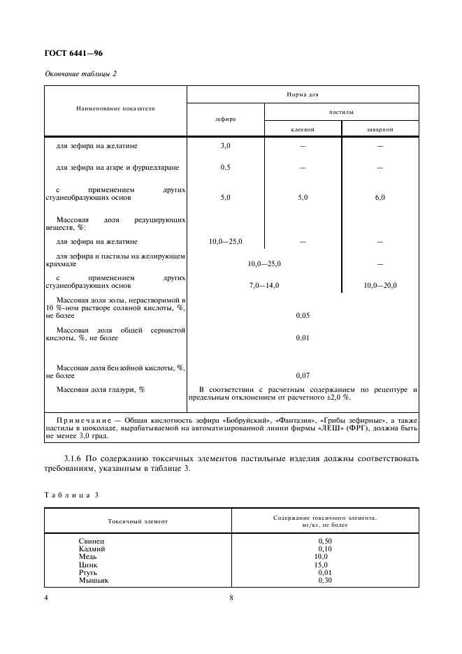 ГОСТ 6441-96 Изделия кондитерские пастильные. Общие технические условия (фото 8 из 12)