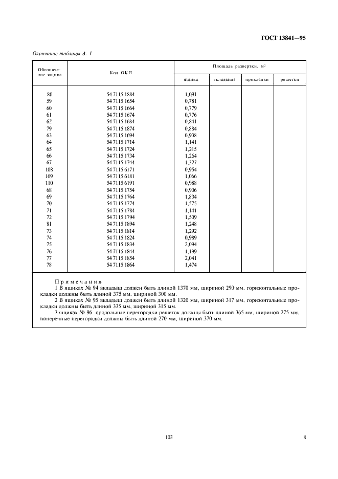 ГОСТ 13841-95 Ящики из гофрированного картона для химической продукции. Технические условия (фото 10 из 11)