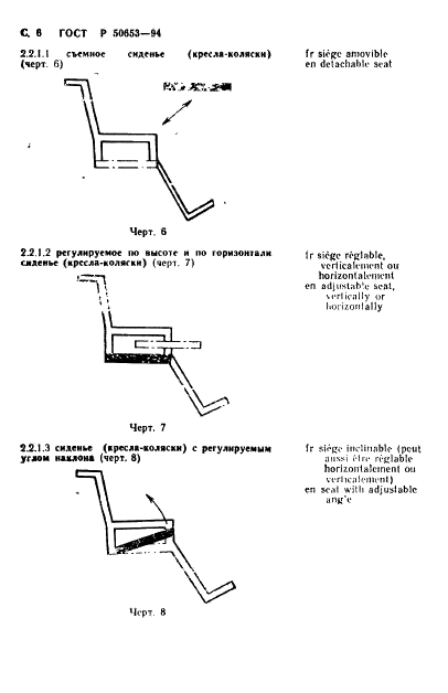 ГОСТ Р 50653-94 Кресла-коляски. Термины и определения (фото 7 из 42)