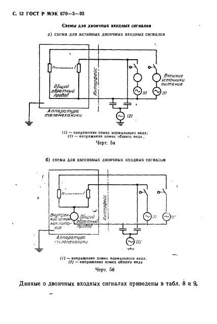 ГОСТ Р МЭК 870-3-93 Устройства и системы телемеханики. Часть 3. Интерфейсы (электрические характеристики) (фото 13 из 27)