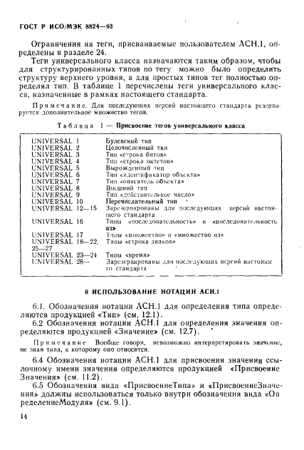ГОСТ Р ИСО/МЭК 8824-93 Информационная технология. Взаимосвязь открытых систем. Спецификация абстрактно-синтаксической нотации версии один (АСН.1) (фото 19 из 101)